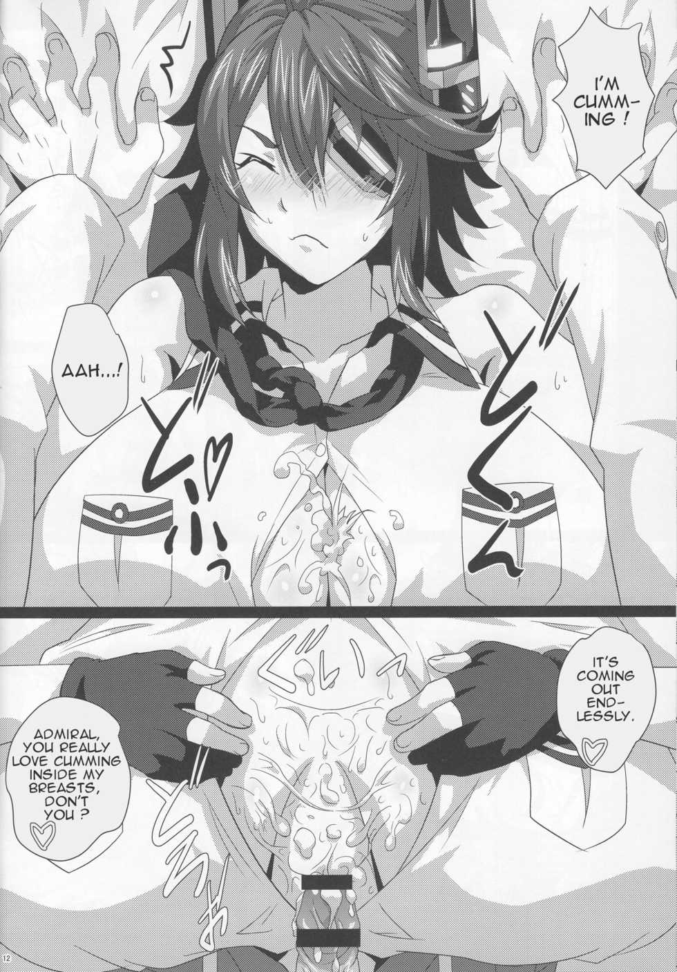(C94) [METAL-WIND (Sangou)] Oppai Member Paizuri Lesson (Kantai Collection -KanColle-) [English] [ZuriRaba] - Page 11
