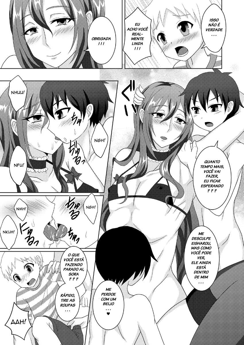 [Shikkoku no Voltecker (EGAMI)] Houkago Onee-chan Club [Portuguese-BR] [LIANEF] [Digital] - Page 8