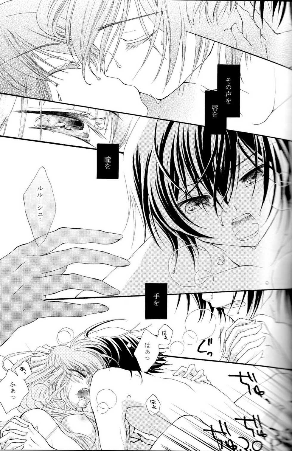 [APRICOT TEA] The last love letter presented to my dear only partner. (Code Geass) - Page 12