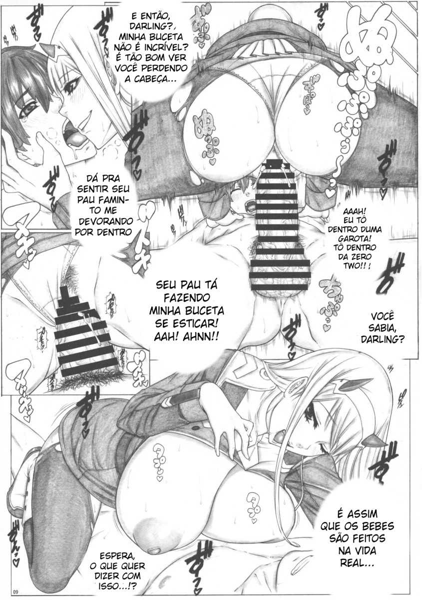 (COMIC1☆13) [AXZ (Kutani)] Angel’s stroke 105 Z2 (DARLING in the FRANXX) [Portuguese-BR] - Page 11