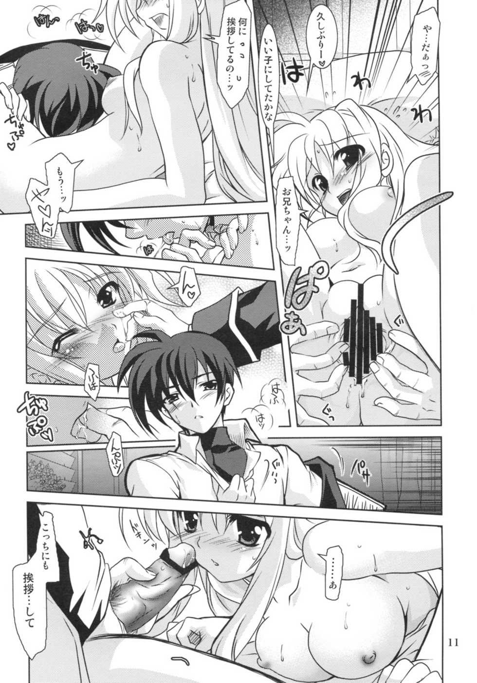 (COMIC1☆3) [PLUM (Kanna)] Mahou Shoujo Magical SEED RANDOM (Mahou Shoujo Lyrical Nanoha) - Page 11