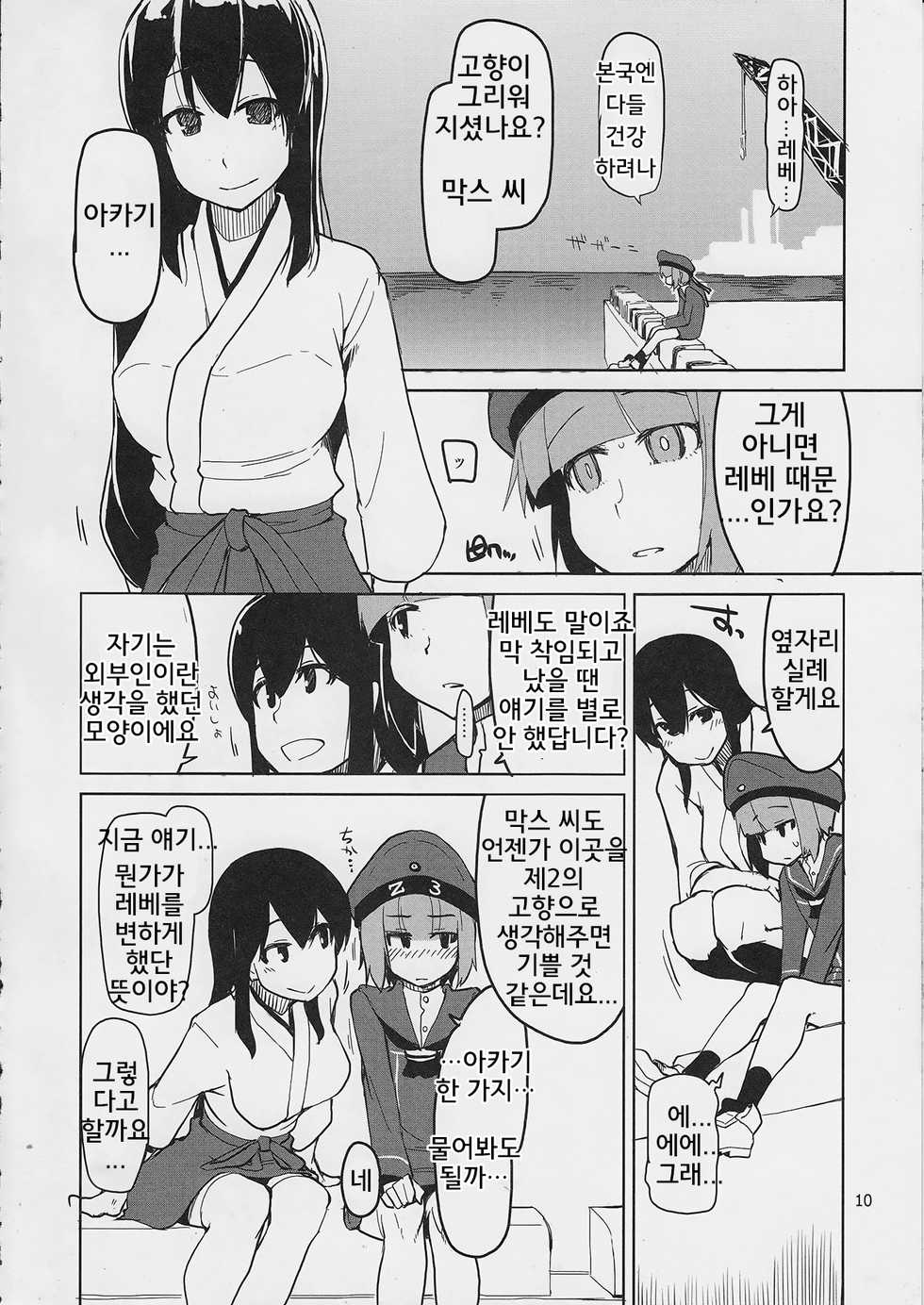 (C87) [Metamor (Ryo)] Juugun Ian Kan Akagi San | 종군위안함 아카기 3 (Kantai Collection -KanColle-) [Korean] - Page 11