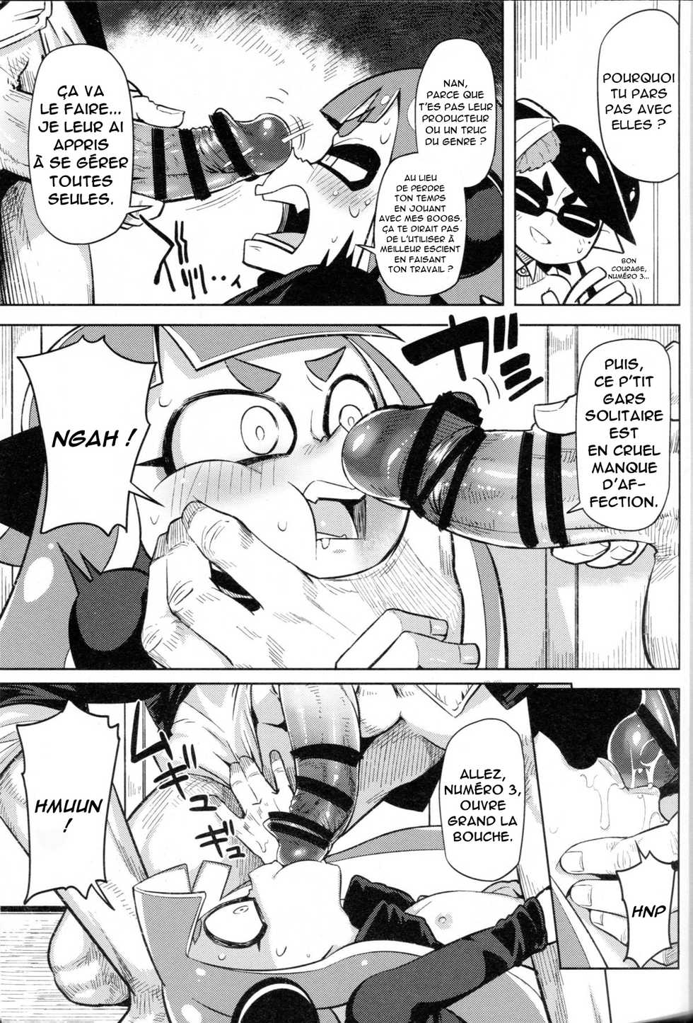 (C88) [Sakurai Dai Energy (Sakurai Energy)] Hero Kikiippatsu (Splatoon) [French] - Page 11