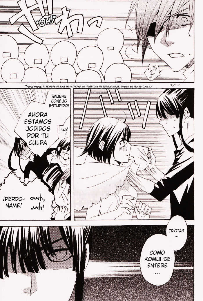 (SUPERKansai14) [BLOW (Umehara Suzuko)] Penalty (D.Gray-man) [Spanish] - Page 11