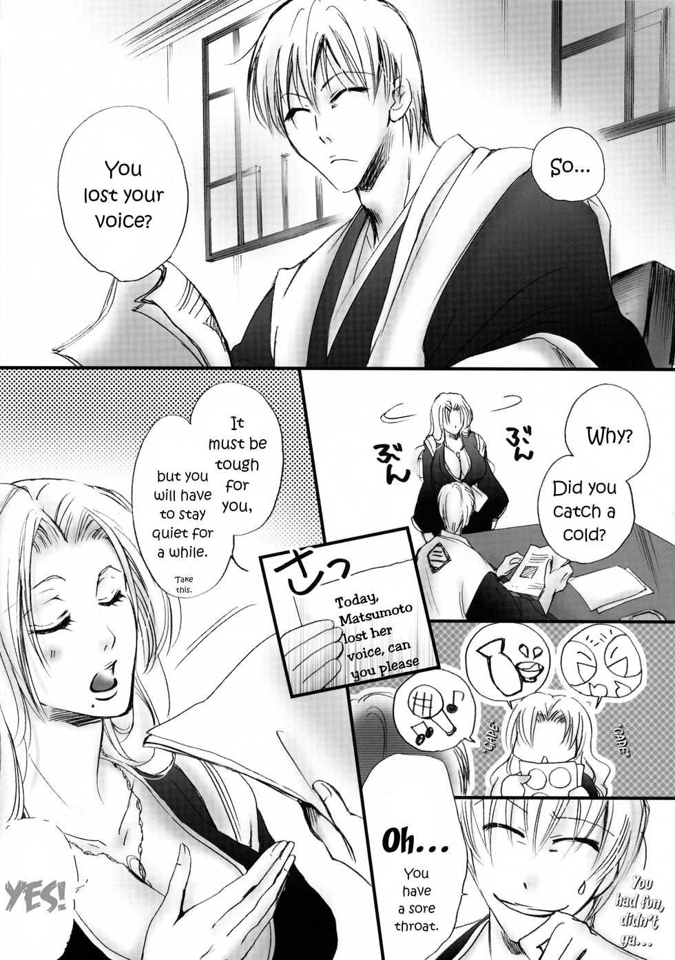 (C81) [Purincho. (Purin)] Tabete mo Eekana? | Can I eat you~? (Bleach) [English] [Echo-chan] - Page 6