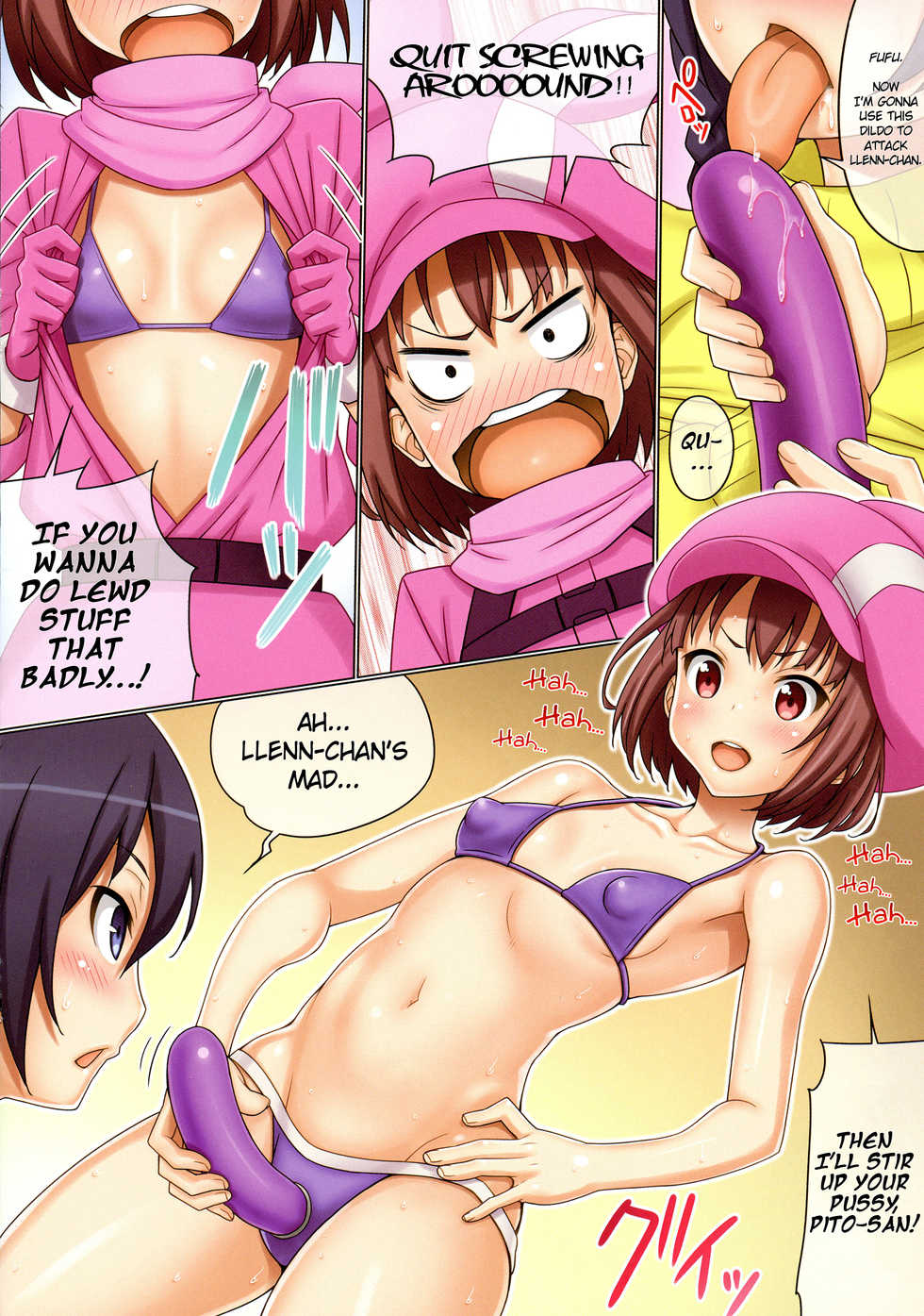 (C94) [GEGERA STANDARD (Gegera Toshikazu)] Llenn to Karen (Sword Art Online Alternative Gun Gale Online) [English] [EHCOVE + Googled Anon] - Page 7