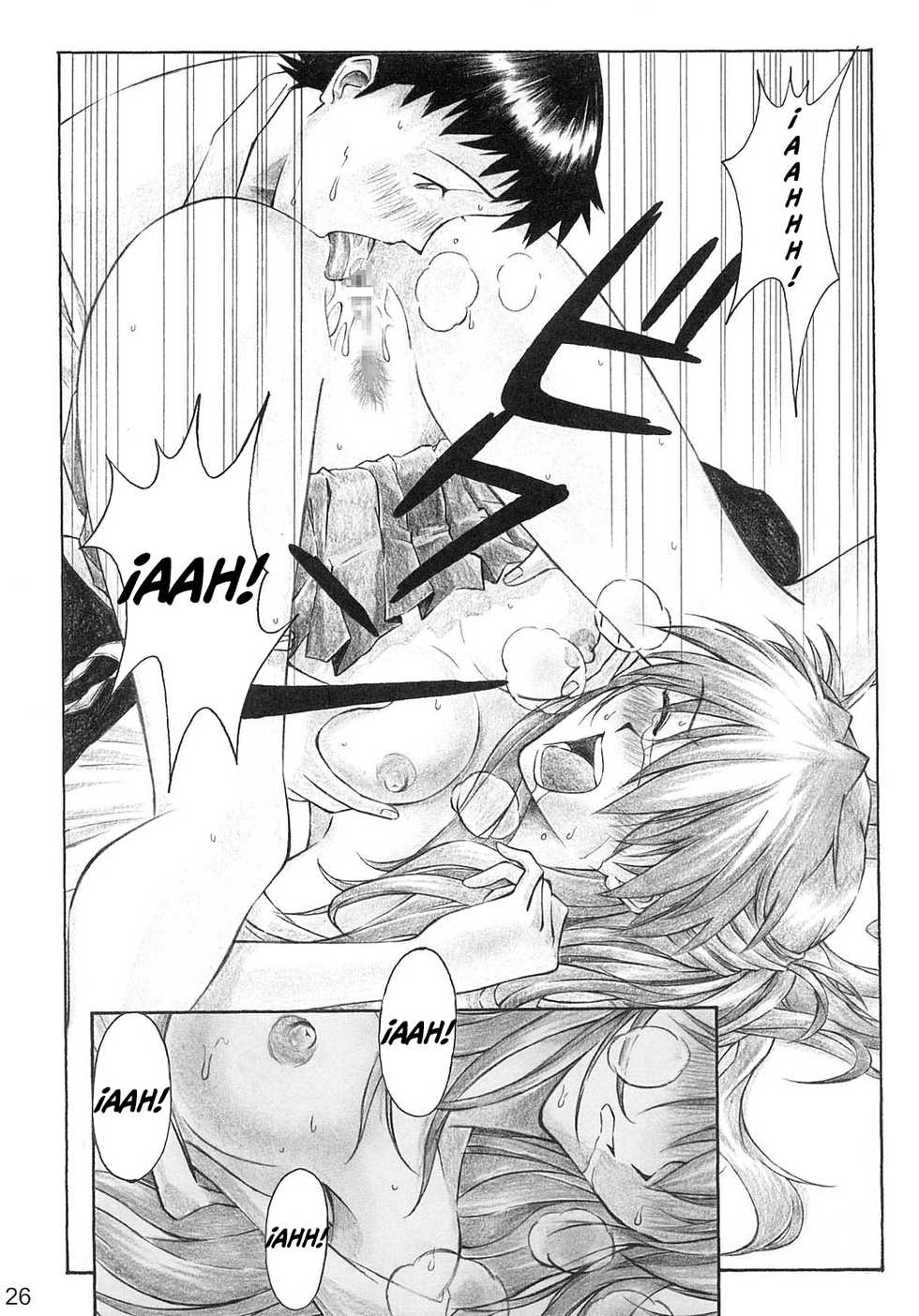 (C66) [TENGU NO TSUZURA (Kuro Tengu)] YAMMY? (Neon Genesis Evangelion) [Spanish] [You Can (Not) Translate] - Page 25