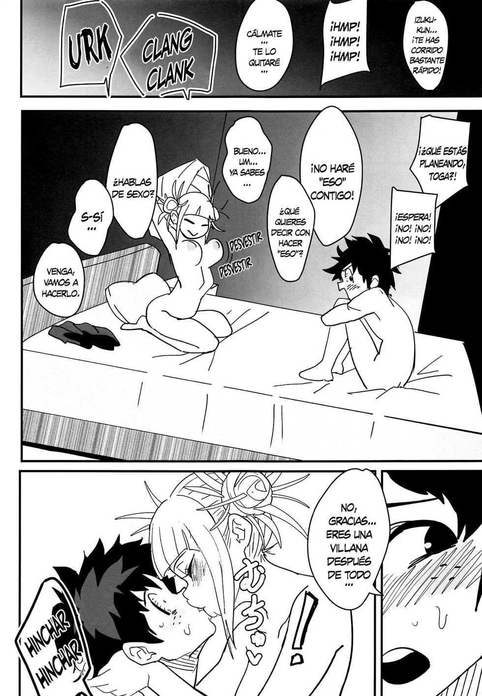 (C95) [Shinbun Shounen (Nega Samurai)] Gyaku Rape! (Boku no Hero Academia) [Spanish] [NTINFS] - Page 8