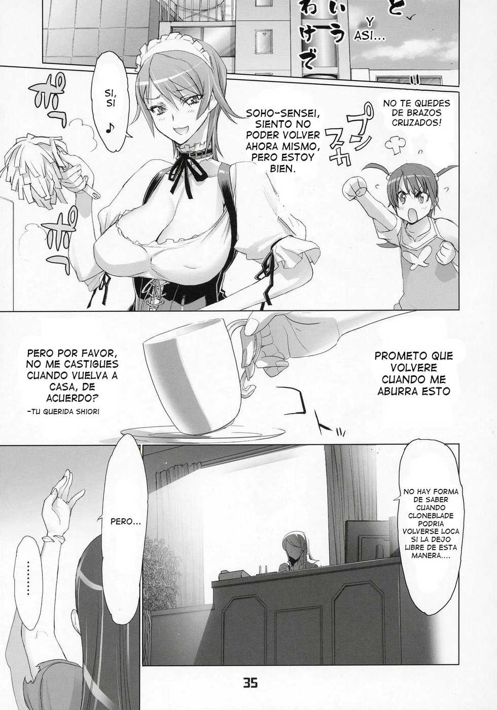 (SC36) [DIGITAL ACCEL WORKS (INAZUMA.)] INAZUMA BLADE 2 (WITCHBLADE) [Spanish] - Page 31