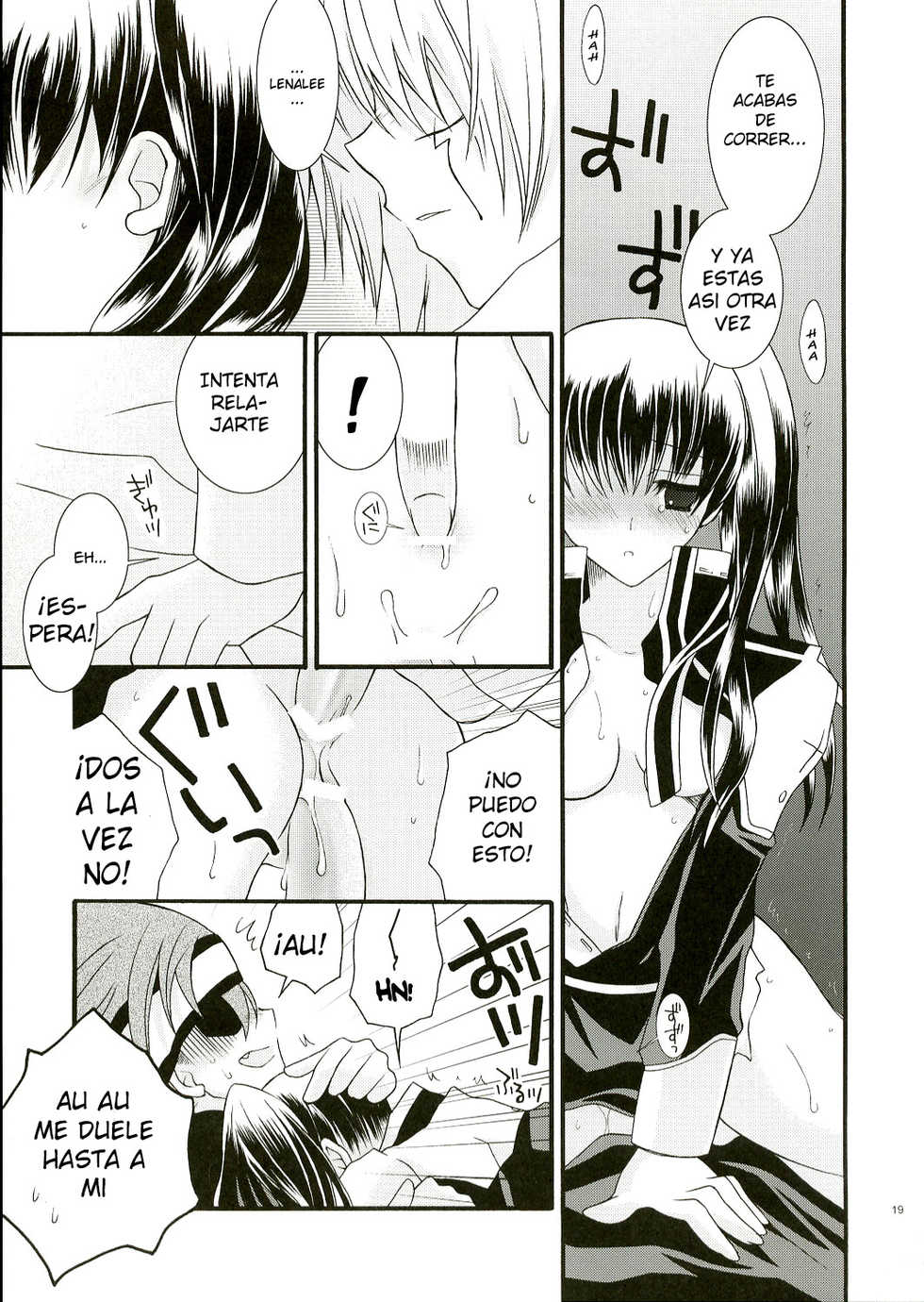 (C68) [YLANG-YLANG (Ichie Ryouko)] REMEMBER SWEET (D.Gray-man) [Spanish] - Page 20