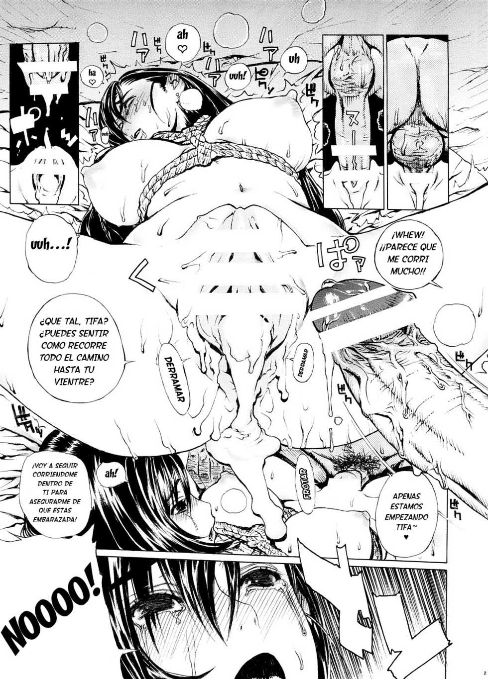 (C74) [Dorepooru (Leopard)] Leopard Hon 13 (Final Fantasy VII) [Spanish] - Page 22