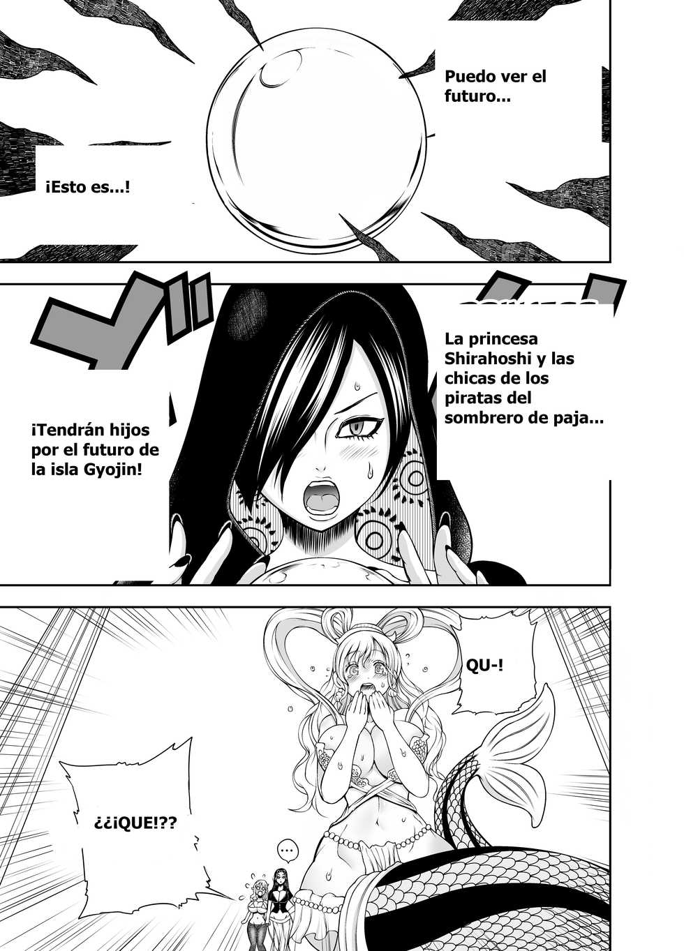 (C92) [Arsenothelus (Rebis)] Midare Saki Ningyo Hime (Midare Saki Joshuu Kaizoku Soushuuhen) (One Piece) [Spanish] [El degenerado 25] - Page 1