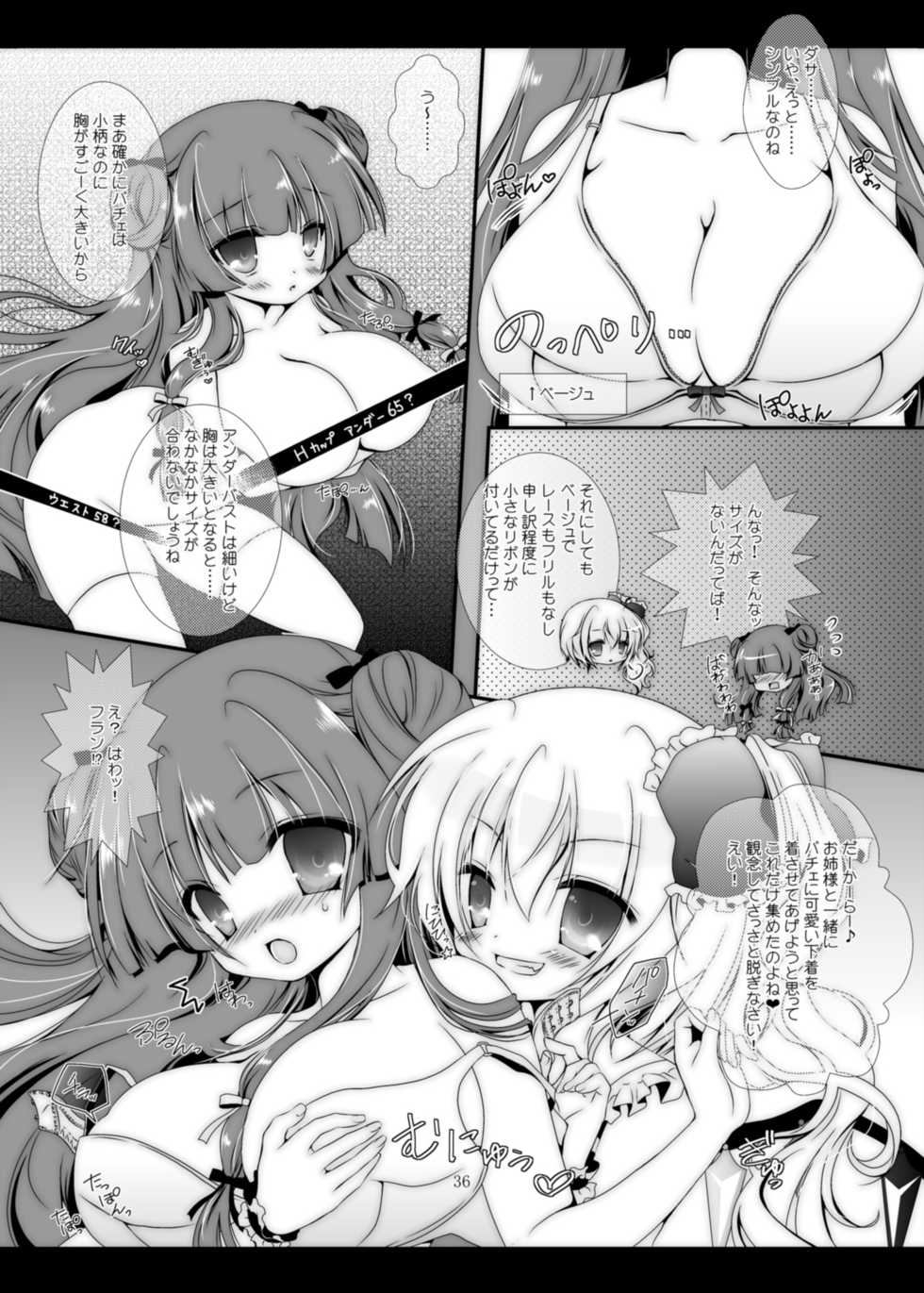 [Setoran (Itou Seto,Tanno Ran)] PANCHU PANCHU (Touhou Project) [Digital] - Page 35