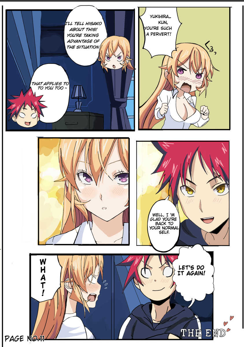 [Hiyori chan] Sweet time. (Shokugeki no Soma) [English] - Page 12