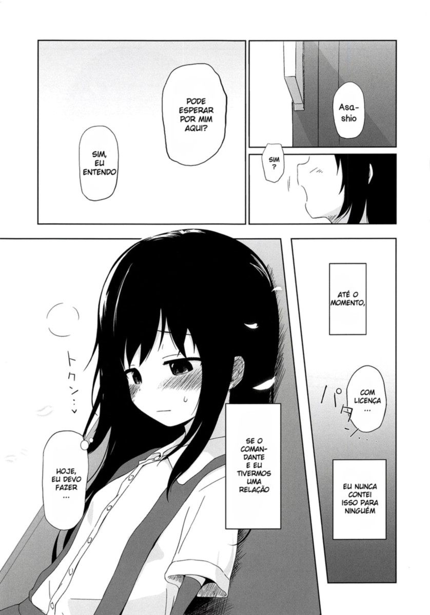 (C94) [Yashiroya (Shacho)] I to you (Kantai Collection -KanColle-) [Portuguese-BR] - Page 4