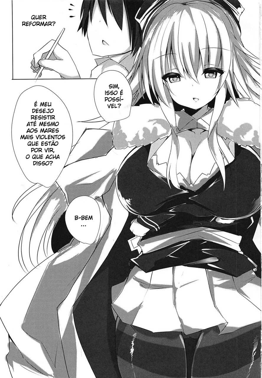 (C95) [espresso (Mutou)] Graf Kaizou Keikaku | Graf Retrofit Plan (Azur Lane) [Portuguese-BR] [Holy] - Page 2