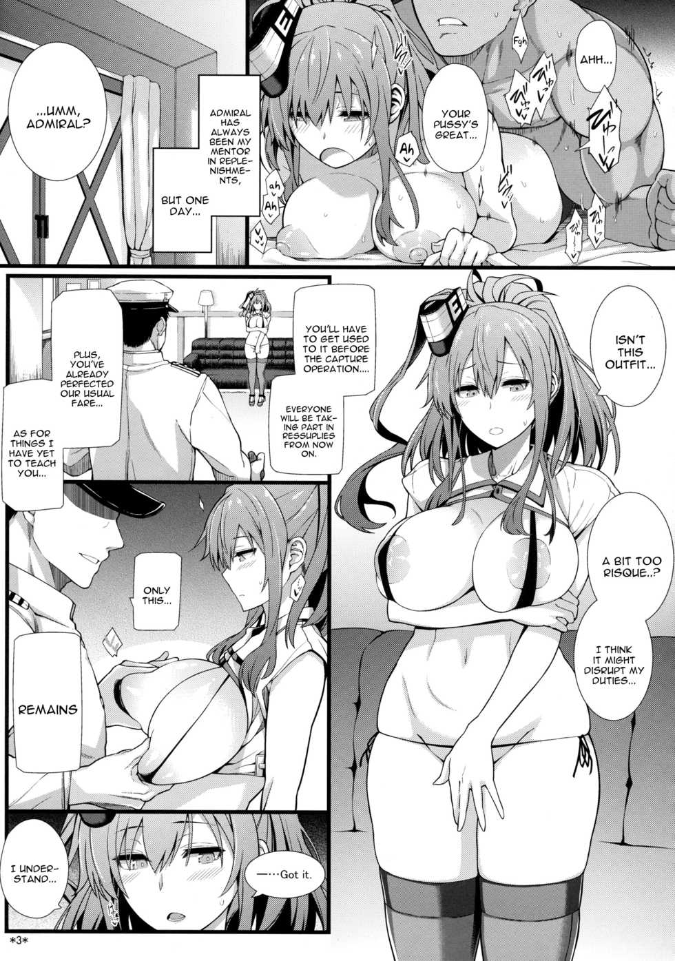 (COMIC1☆11) [Monmo Bokujou (Uron Rei)] Sara wa Minna no Oyome-san (Kantai Collection -KanColle-) [English] [constantly] - Page 4