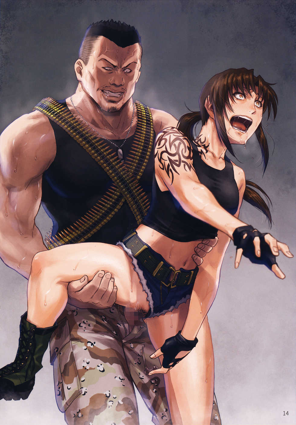 (C95) [AZASUKE WIND (AZASUKE)] BLH (Black Lagoon) - Page 13