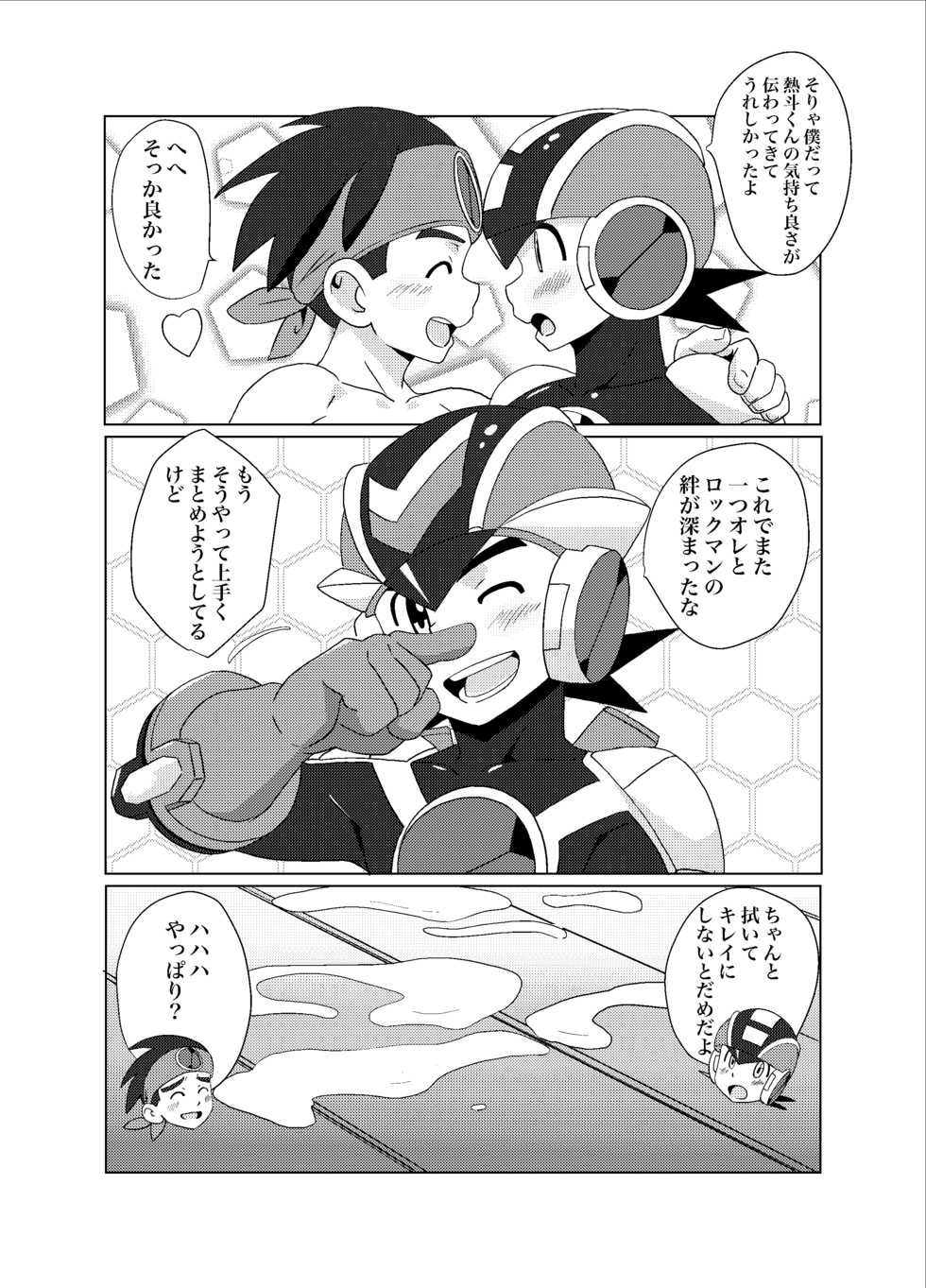 (C95) [WEST ONE (10nin)] Cross Pleasure (Rockman.EXE) - Page 16