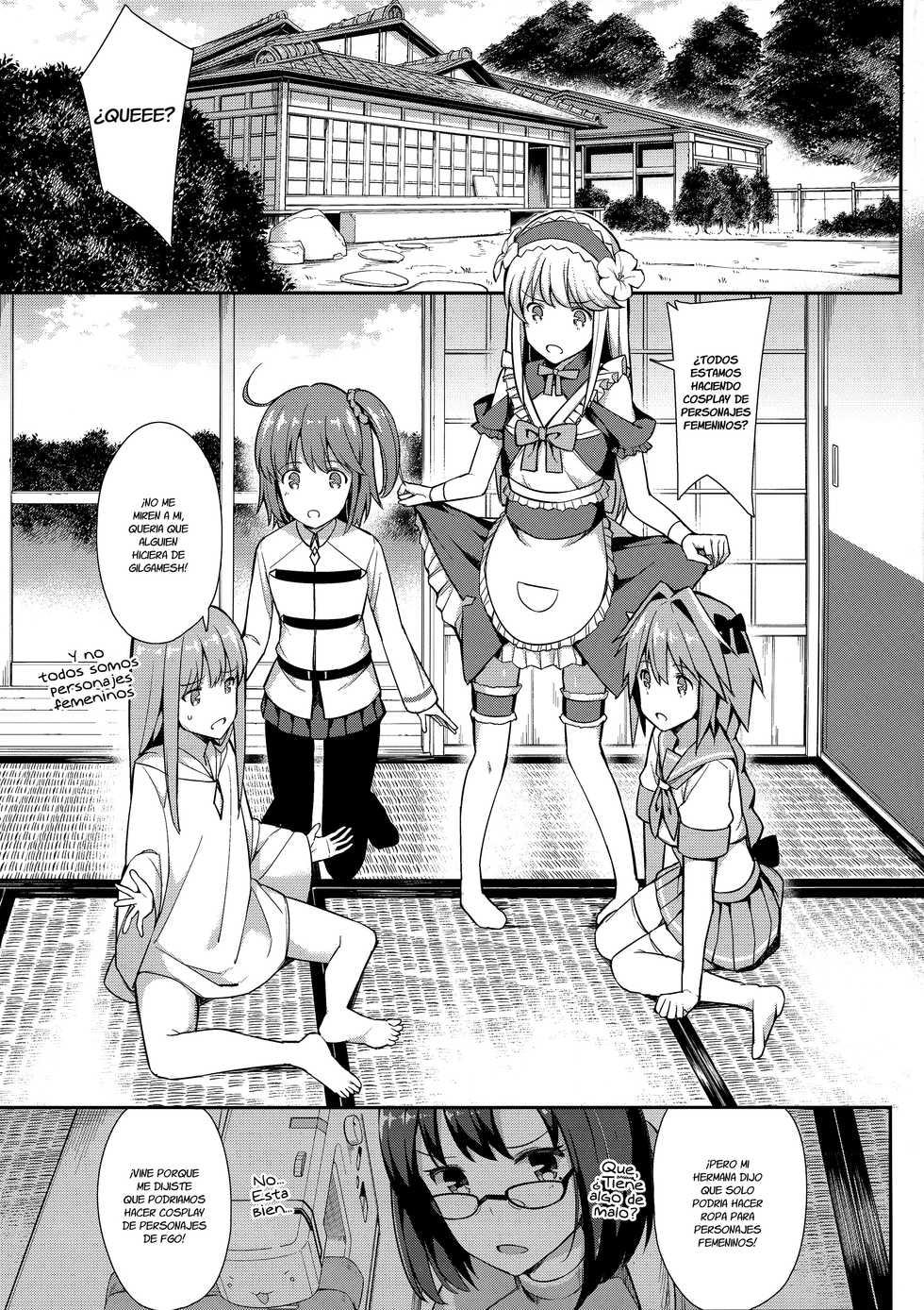 (C93) [H@BREAK (Itose Ikuto)] TakuCos Tokuiten Rankou Bokki Sekai Agartha (Fate/Grand Order) [Spanish][Fanboo] - Page 2