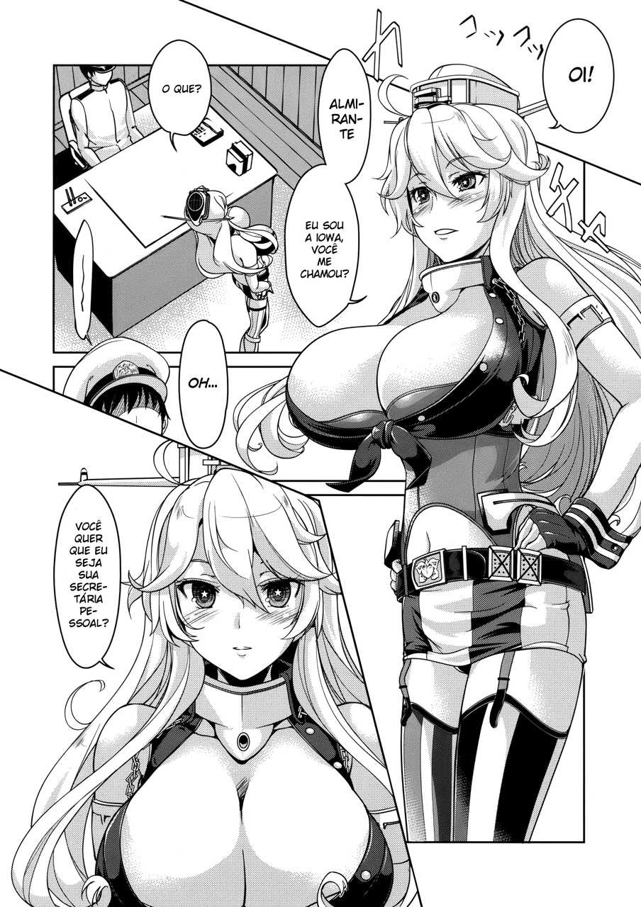 (C91) [Obsidian Order (Shoda Norihiro)] I owant you! (Kantai Collection -KanColle-) [Portuguese-BR] [Holy] - Page 3