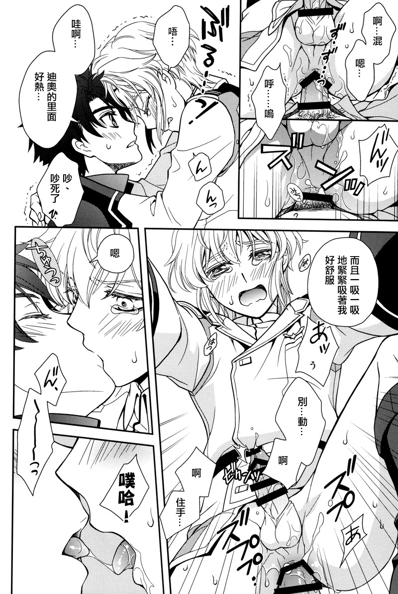(C86) [Higashi Mikuni Kamen (Saitoh Maho)] Nice Ba Coupling! (Buddy Complex)[Chinese] - Page 17