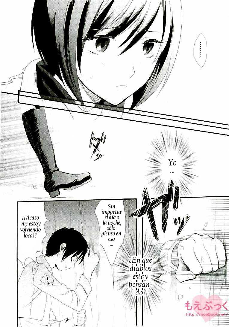 (SUPER23) [Poritabe. (Shirihagi Gomame)] Ai no Romance Kouhen (Shingeki no Kyojin) [Spanish] - Page 19