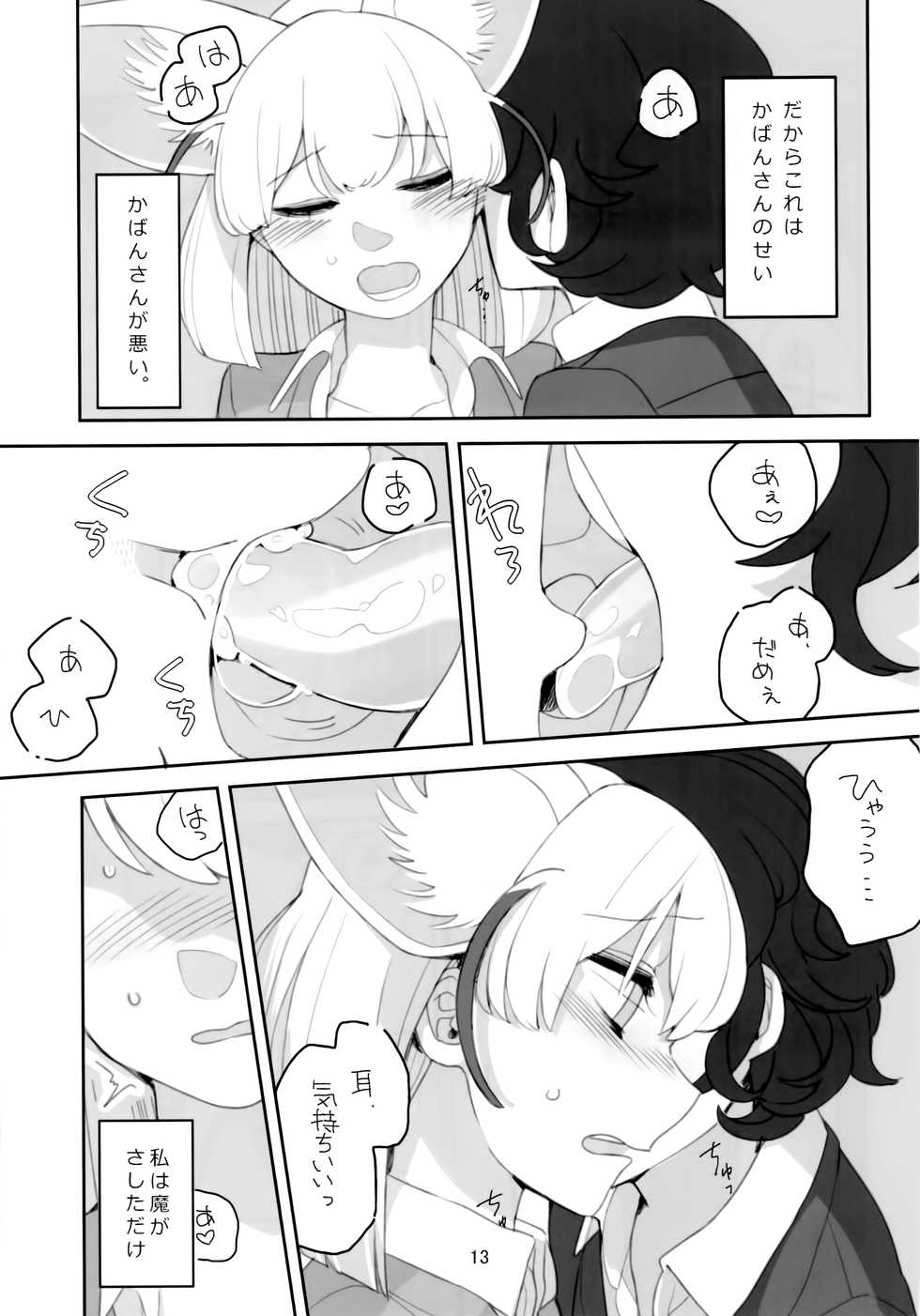 (C95) [Aomi Dream Maker (Initsukkii)] Ima dake wa Subete o Wasurete (Kemono Friends) - Page 14