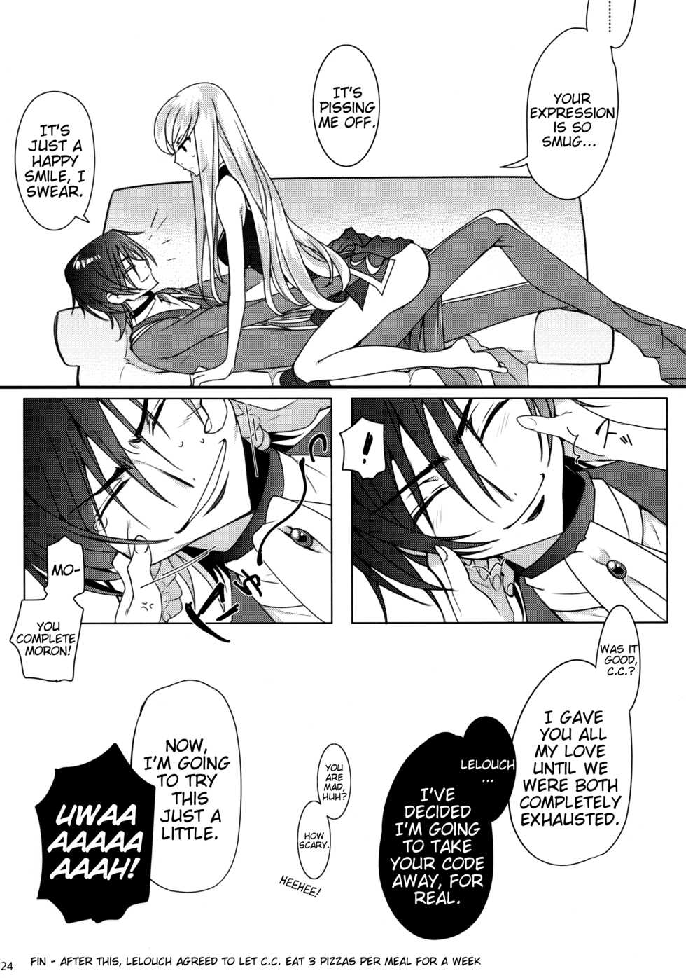 (C92) [CREAYUS (Rangetsu)] Pansy Noise (Code Geass : Lelouch of the Rebellion) [English] [EHCove] - Page 23