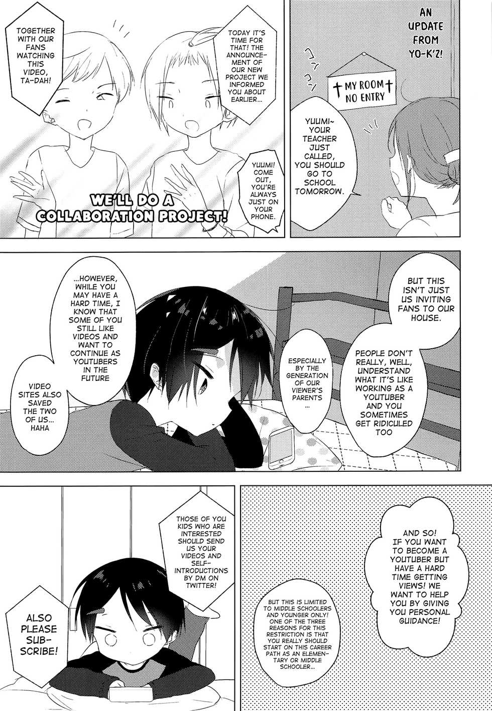 (Boys Parade) [OS tokku (Shikimura)] Teihen Youtuber Geneki DC o Dama Shitara Shougeki no Kekka ni... w | The Shocking Outcome of Deceiving a Random Youtuber Middle School Boy Taking His Exams… lol [English] {Shotachan} - Page 4