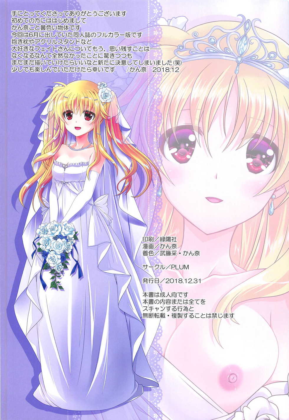 (C95) [PLUM (Kanna)] Magical SEED BRIDE All Full Color Ban (Mahou Shoujo Lyrical Nanoha) - Page 3