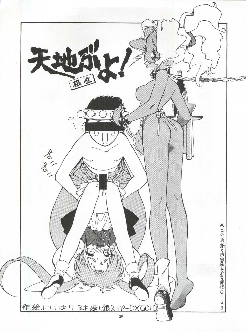 (CR16) [Paradise City (Various)] Tabeta Kigasuru 5 ~Mouryou-tachi no Utage~ (Tenchi Muyo!) - Page 39