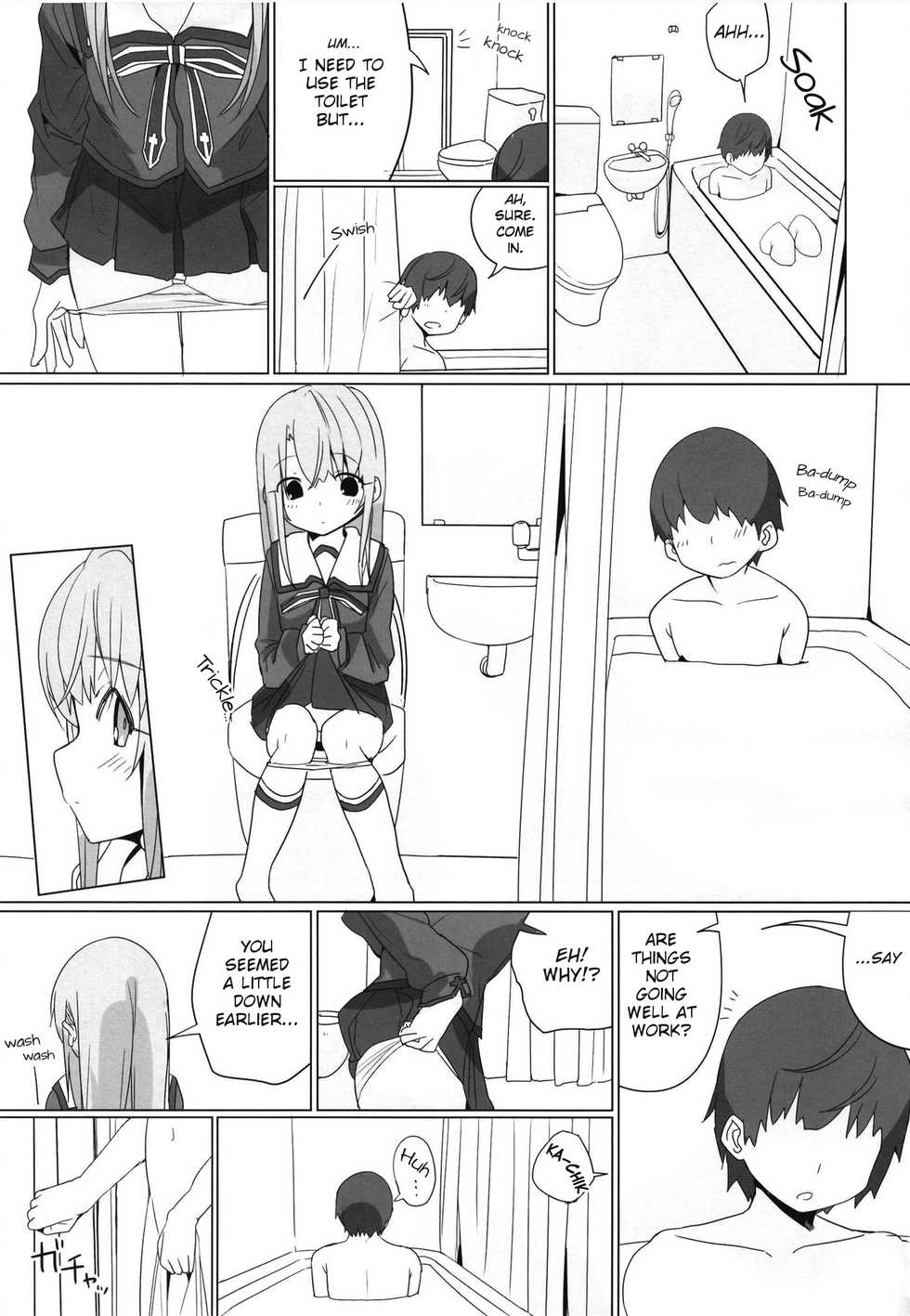 [Illumination. (Ogadenmon)] Ie ni Kaereba Illya ga Iru ya | When I come home, Illya is there. (Fate/Grand Order) [English] [Learn JP with H] [Digital] - Page 11