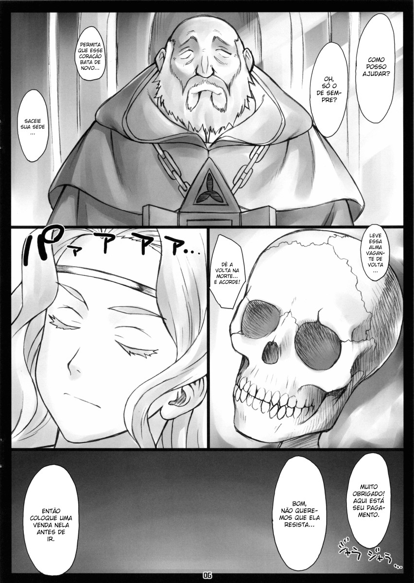 (SC61) [Nagaredamaya (BANG-YOU)] Fukkatsugo... | After Revival... (Dragon's Crown) [Portuguese-BR] [Lobozero] - Page 5