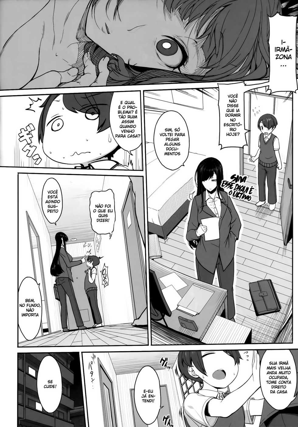 (COMITIA124) [Kirintei (Kirin Kakeru, Kouri)] Ane sora moyou [Portuguese-BR] [DiegoVPR] - Page 15