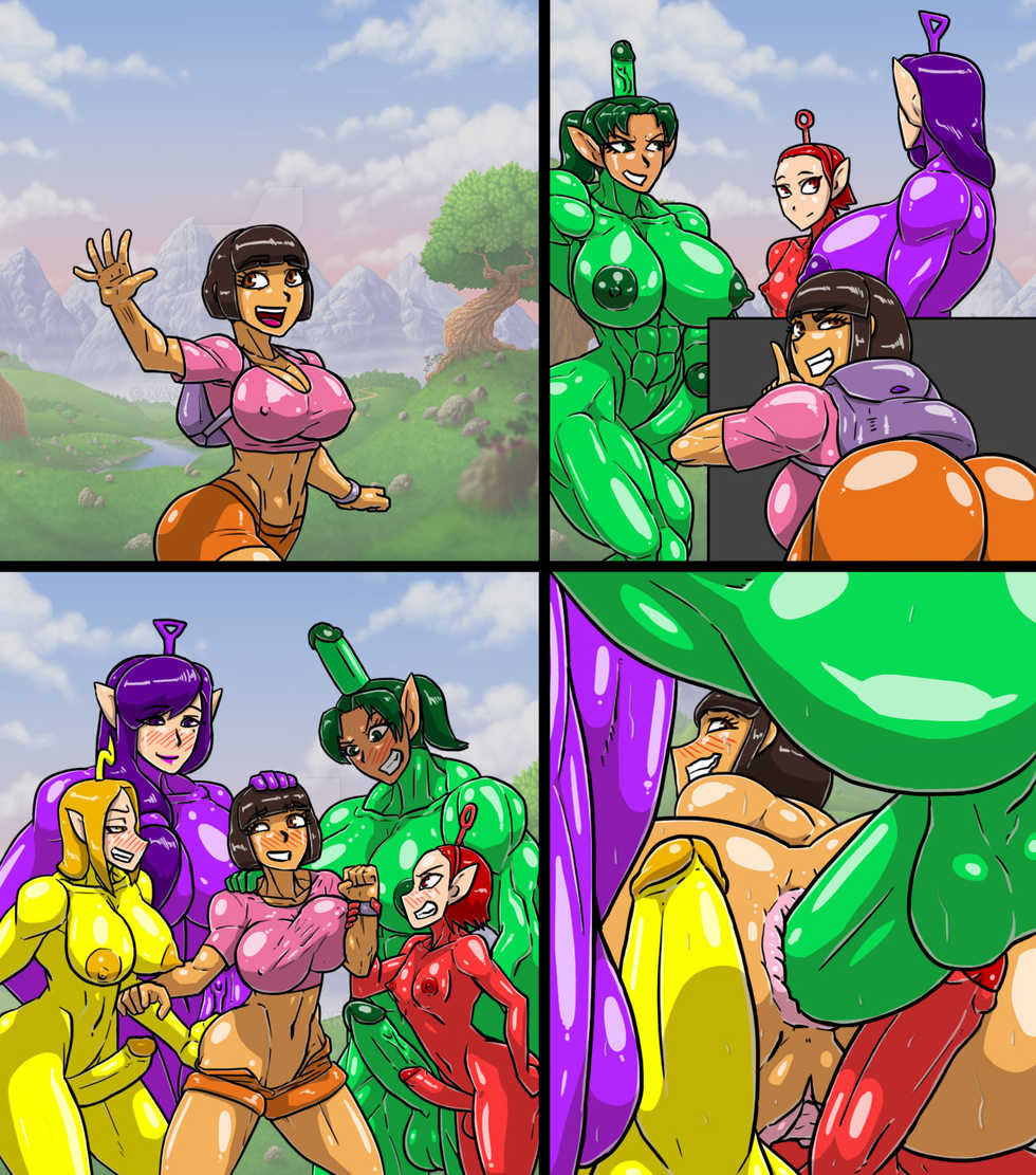 [Allesey] Dora X Teletubies - Page 4
