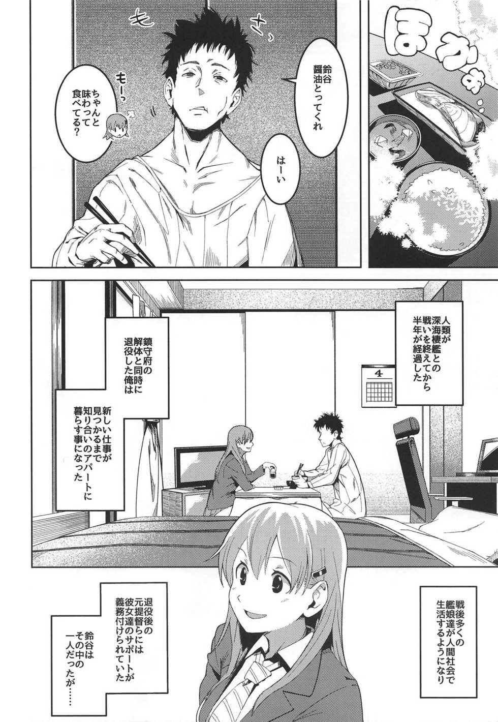 (COMIC1☆11) [Cabbage BOX (Kinta Mawaru)] AfterWorks ver.1.0 (Kantai Collection -KanColle-) - Page 4