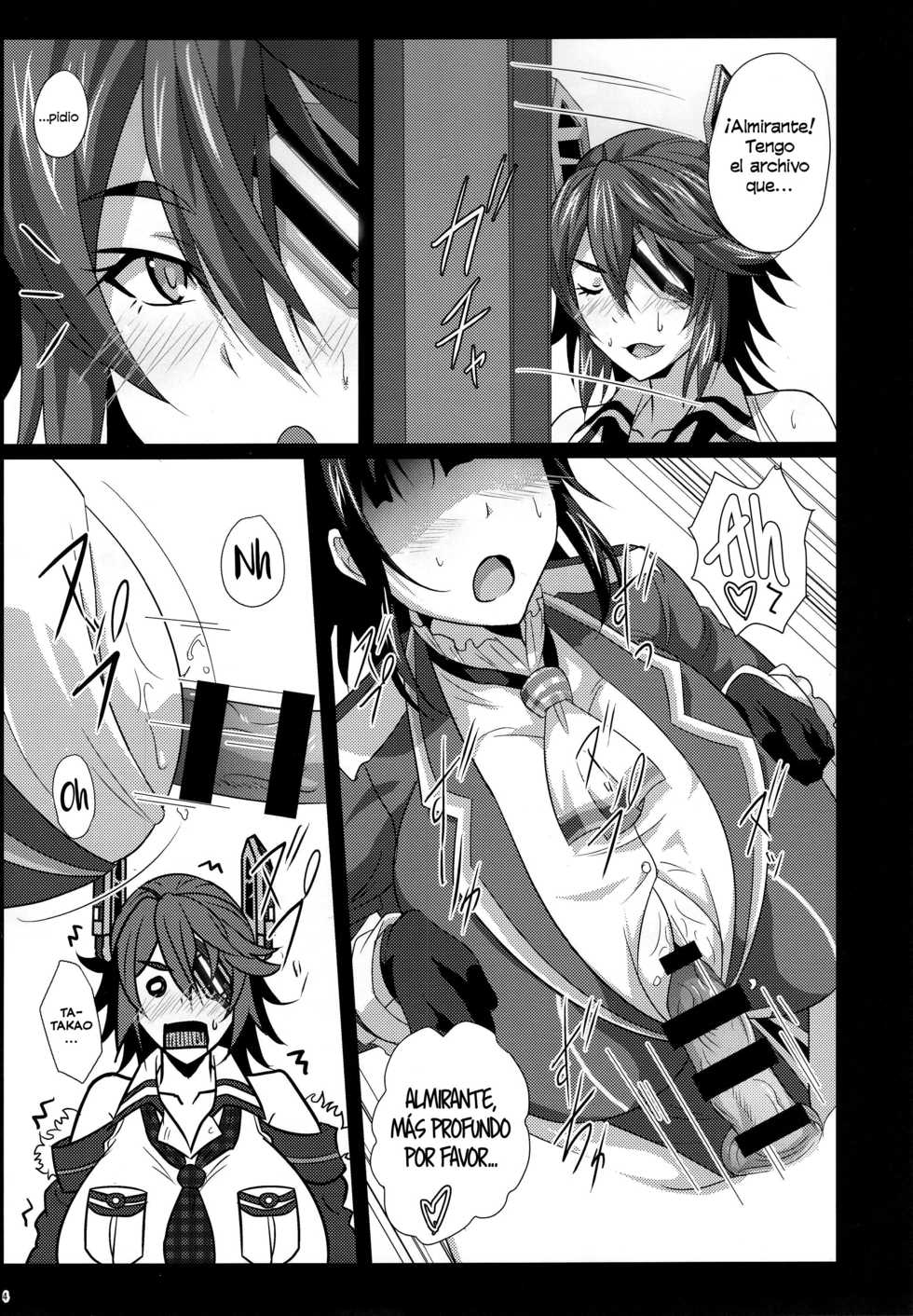 (C94) [METAL-WIND (Sangou)] Oppai Member Paizuri Lesson (Kantai Collection -KanColle-) (Spanish) [Kantai Doujins] - Page 3