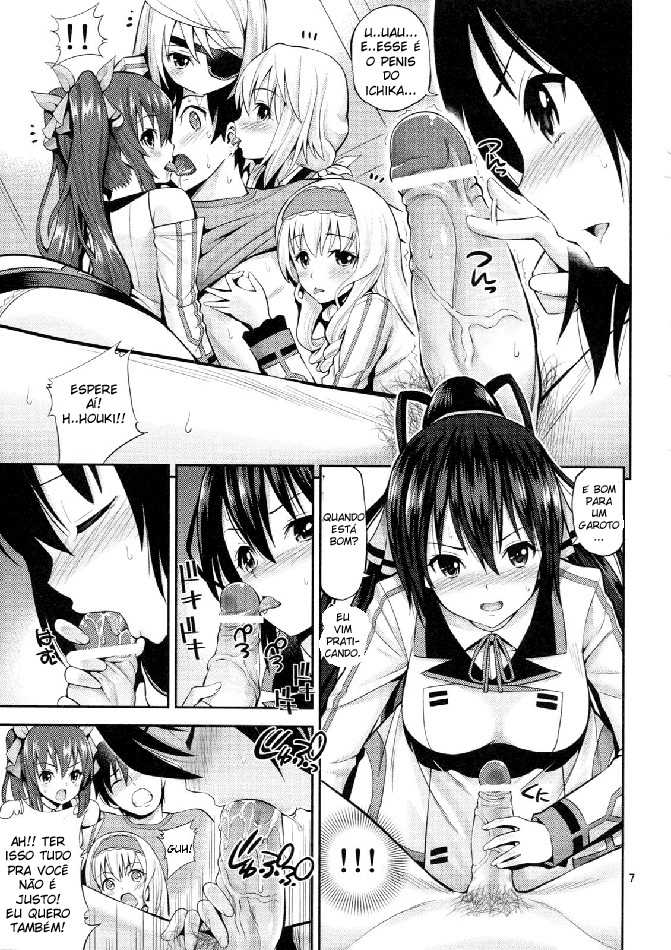 (COMIC1☆5) [Popochichi (Yahiro Pochi)] This is Harlem (IS <Infinite Stratos>) [Portuguese-BR] [Shumno] - Page 6