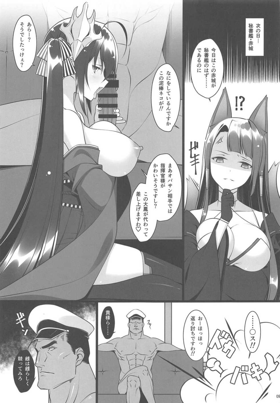 (C95) [Yuusha-sama Go-ikkou (Nemigi Tsukasa)] Hishokan no Himitsu ~Enterprise wa Mita!!~ (Azur Lane) - Page 8