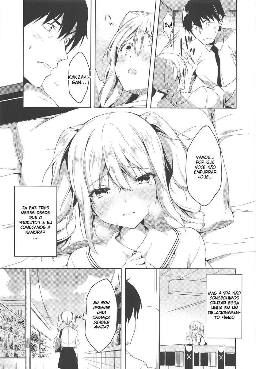 (C95) [Mirukuseiki (Sukoyaka Gyuunyuu)] Suki Suki Daisuki! (THE IDOLM@STER CINDERELLA GIRLS) [Portuguese-BR] [Ninjaboy] - Page 5