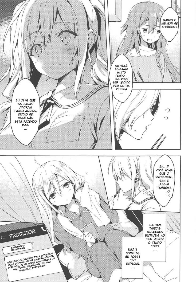 (C95) [Mirukuseiki (Sukoyaka Gyuunyuu)] Suki Suki Daisuki! (THE IDOLM@STER CINDERELLA GIRLS) [Portuguese-BR] [Ninjaboy] - Page 7