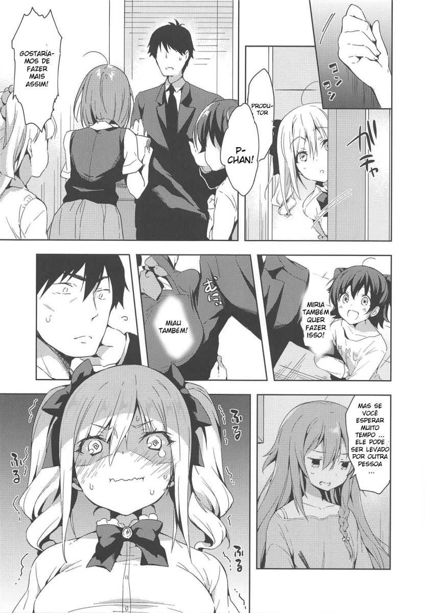 (C95) [Mirukuseiki (Sukoyaka Gyuunyuu)] Suki Suki Daisuki! (THE IDOLM@STER CINDERELLA GIRLS) [Portuguese-BR] [Ninjaboy] - Page 9