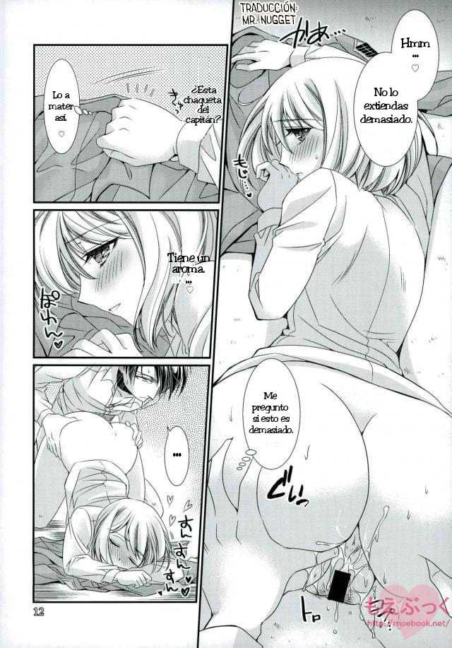 (C86) [Poppen Network (Aduma Biteru)] Nice tryst (Shingeki no Kyojin) [Spanish] [Mr. Nugget] - Page 9