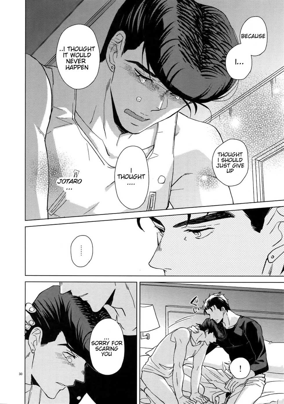 (Super The World 2018) [Chikadoh (Halco)] Maybe (TRSK LOG) (JoJo's Bizarre Adventure) [English] [naoki1048] - Page 28