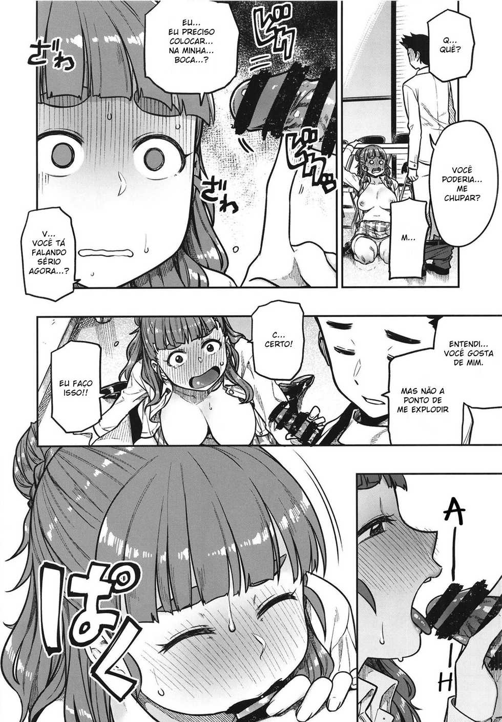 [Rokusyoku Mikan (Tachiroku)] Sunao na Nao (THE IDOLM@STER CINDERELLA GIRLS) [Portuguese-BR] [Rai Staz] [Digital] - Page 17