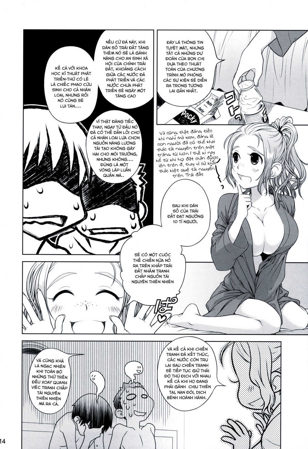 (COMITIA100) [Otaku Beam (Ootsuka Mahiro)] Sorako no Tabi 2 [Vietnamese Tiếng Việt] [Góc Hentai] - Page 13