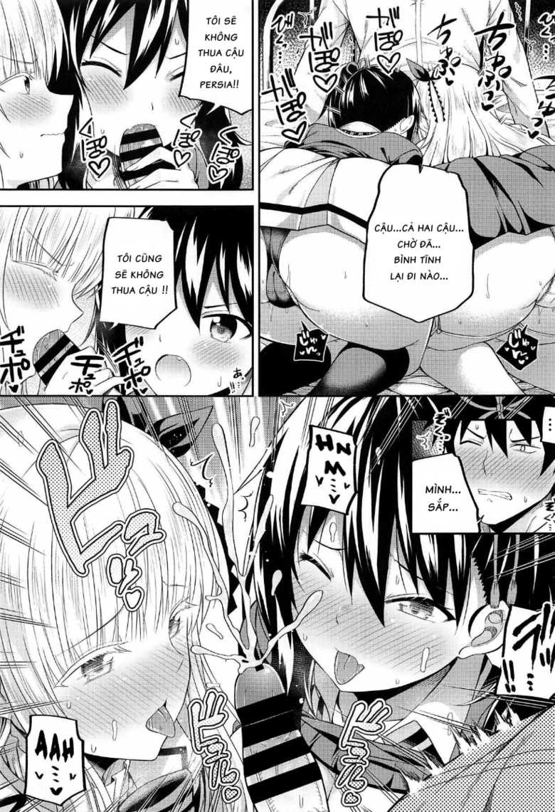(C95) [Fujiya (Nectar)] Hasuki to Houshi to Juliet (Kishuku Gakkou no Juliet) [Vietnamese Tiếng Việt] [Aki-kun] - Page 9