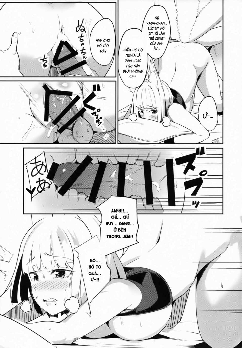 (C94) [Majikayo (Maji)] Pet na Kaga (Azur Lane) [Vietnamese Tiếng Việt] [NTR Victory Team] - Page 10
