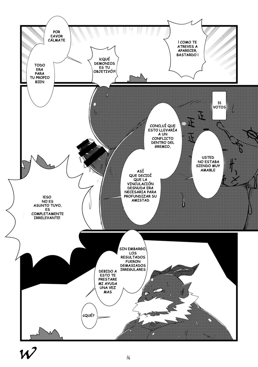[Chiyokoreito (Chiro)] Shihaisha no Utsuwa | Royal Dumpsters (Tokyo Afterschool Summoners) [Spanish] [Digital] - Page 13